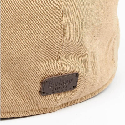 Barbour Men's Finnean Flat Cap Sandstone