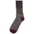 Barbour Glencoe Socks Burgundy Twist