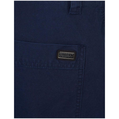 Barbour International Patch Pocket Shorts Navy