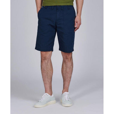 Barbour International Patch Pocket Shorts Navy