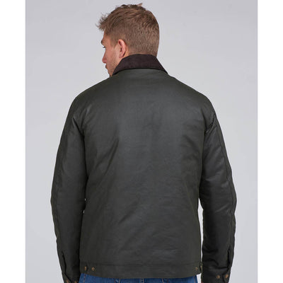 Barbour International Steve McQeen Workers Wax Jacket Sage