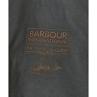 Barbour International Steve McQeen Workers Wax Jacket Sage