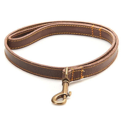 Barbour Leather Dog Lead Brown