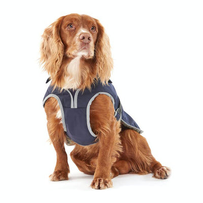 Barbour Monmouth Waterproof Dog Coat Indigo Desc