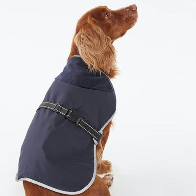 Barbour Monmouth Waterproof Dog Coat Indigo Desc