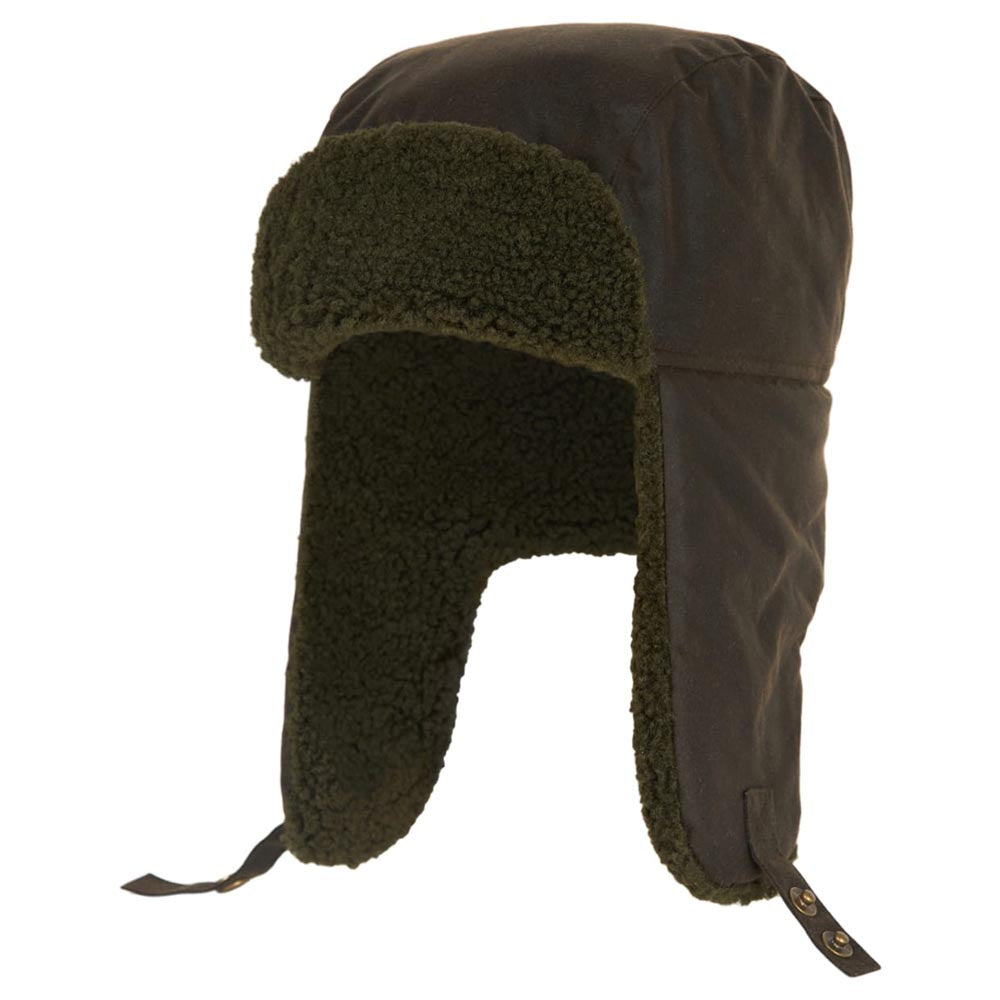 Barbour Morar Wax Trapper Hat Olive
