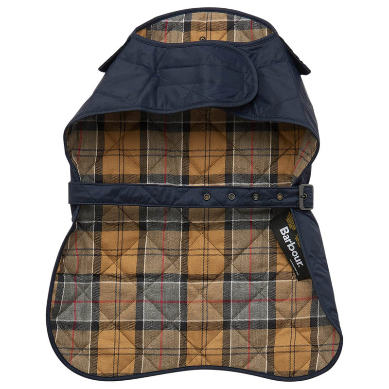 Barbour Quilted Dog Coat Navy