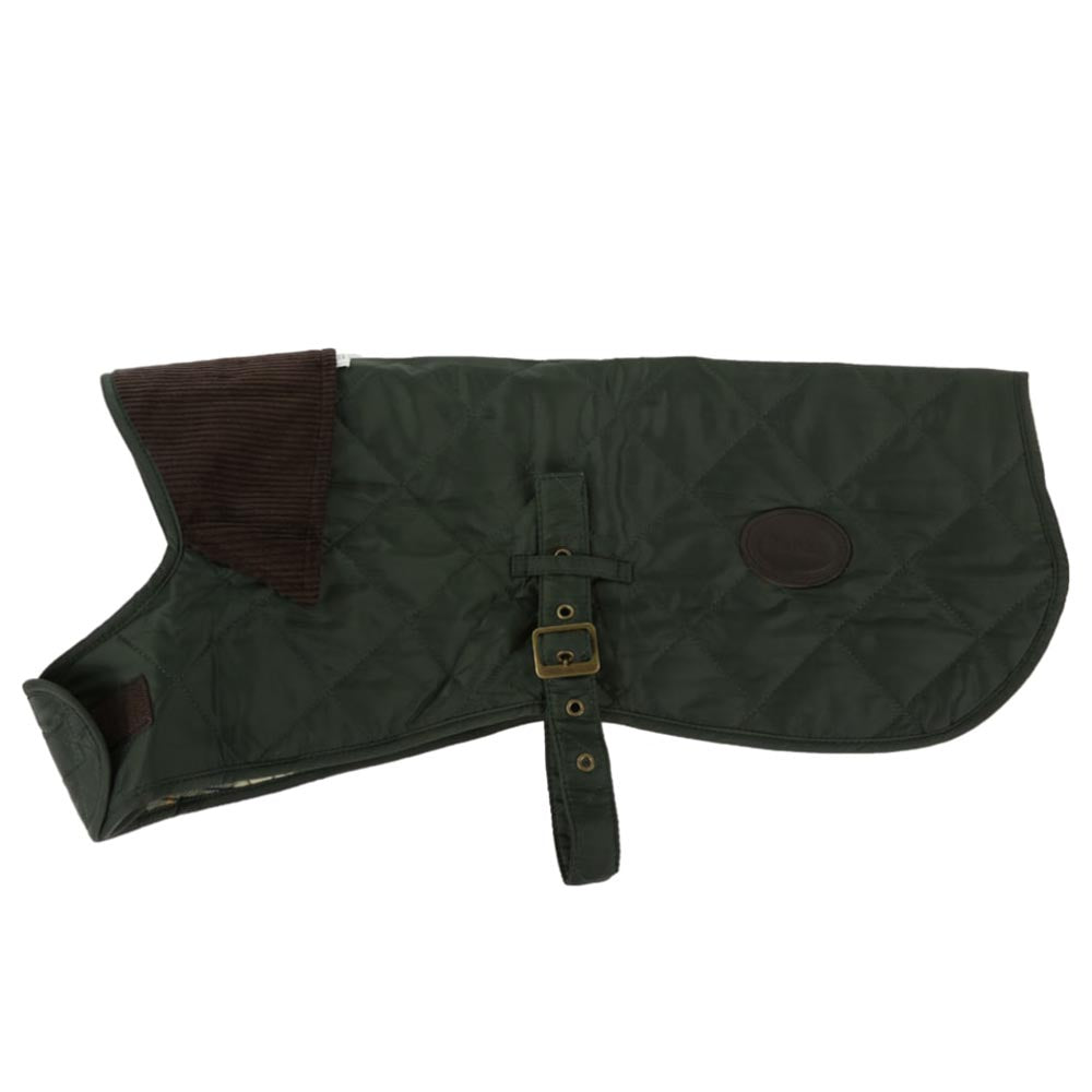 Barbour Quilted Dog Coat Olive