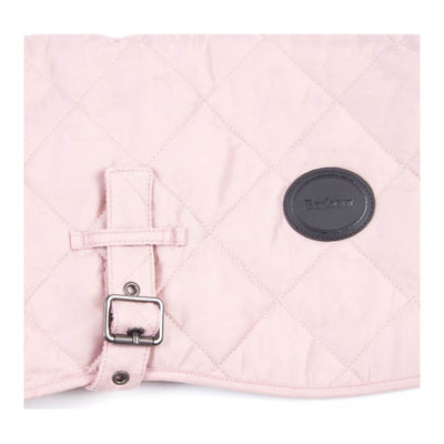 Barbour Quilted Dog Coat Pink