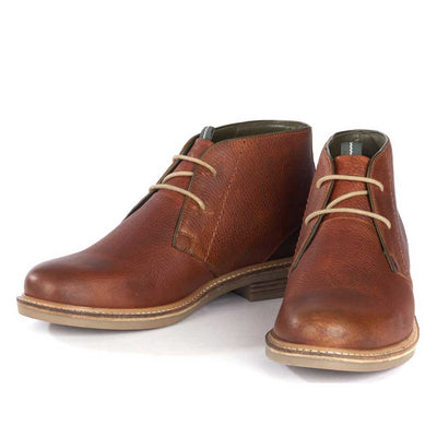 Barbour Readhead Chukka Boots Cognac