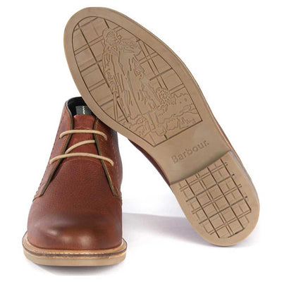 Barbour Readhead Chukka Boots Cognac
