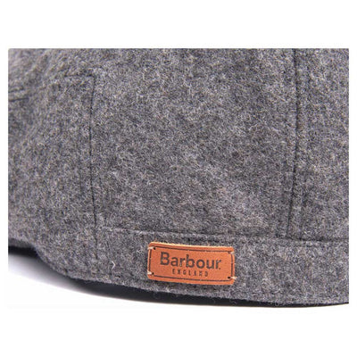 Barbour Redshore Flat Cap Grey