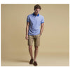 Barbour Men's Sports Mix Polo Shirt Electric Blue
