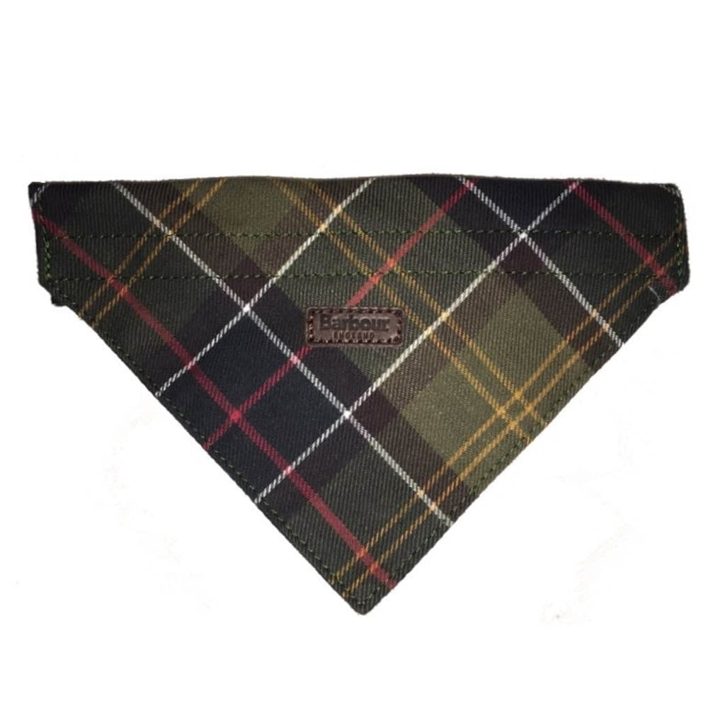 Barbour Tartan Dog Bandana Classic Tartan