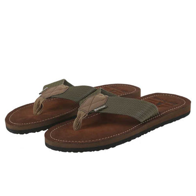 Barbour Men's Toeman Beach Sandals Olive