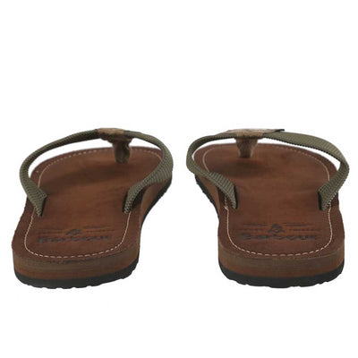 Barbour Men's Toeman Beach Sandals Olive