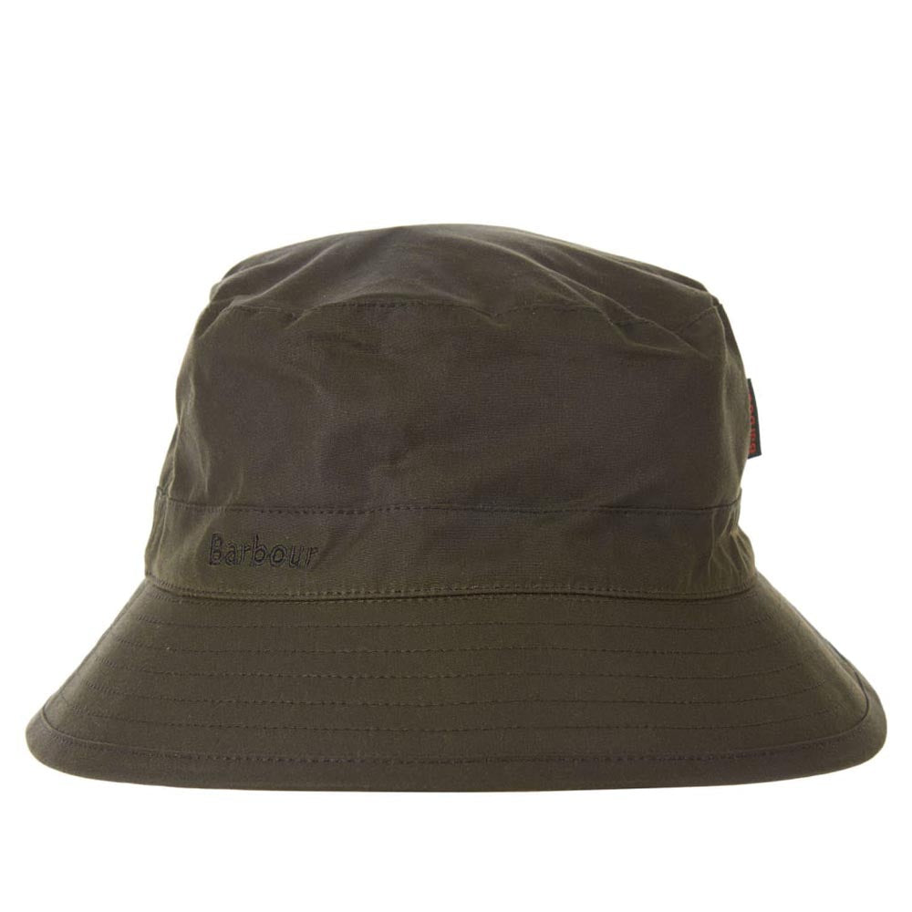 Barbour Mens Wax Sports Bucket Hat Archive Olive