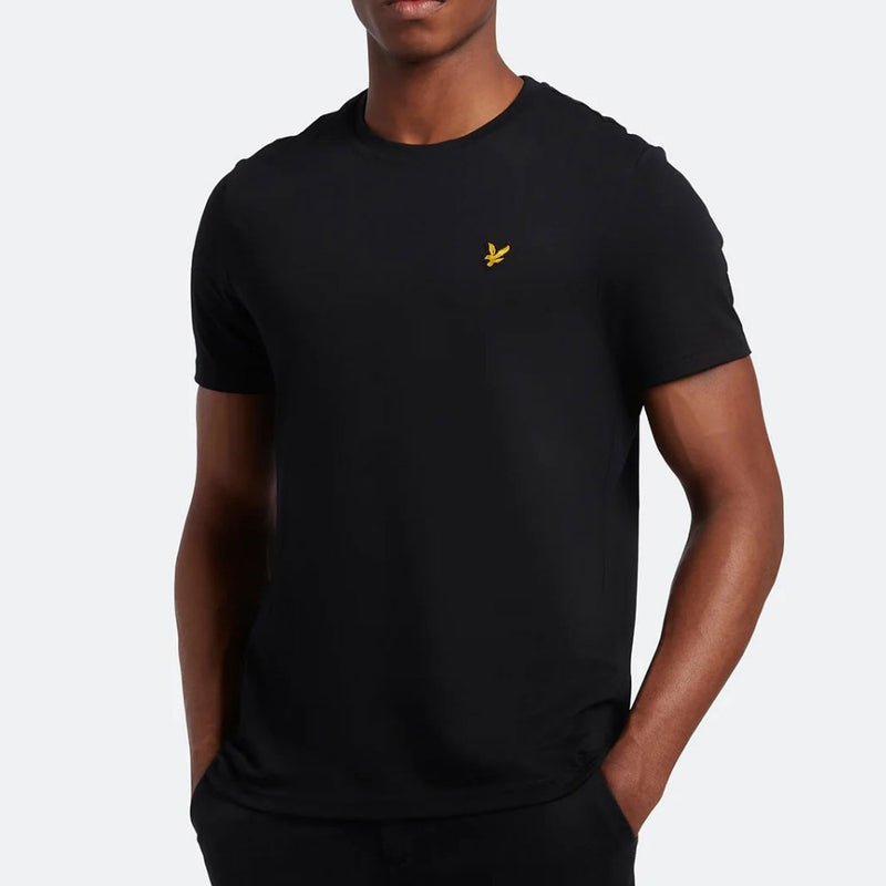 Lyle & Scott Crew Neck T-Shirt Jet Black