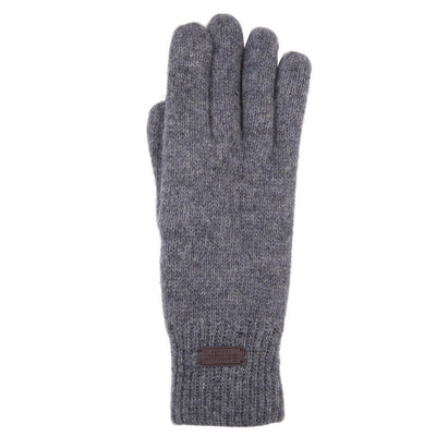Barbour Carlton Wool Gloves Grey