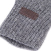 Barbour Carlton Wool Gloves Grey