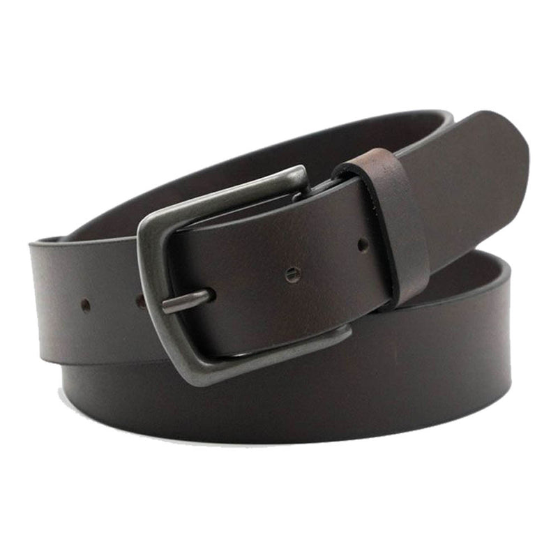 Charles Smith Buffalo Real Leather Belt Black / Brown 40mm