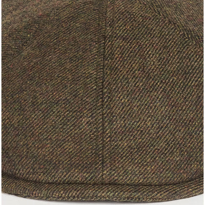 Barbour Claymore Bakerboy Cap Olive Twist