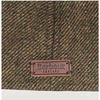 Barbour Claymore Bakerboy Cap Olive Twist