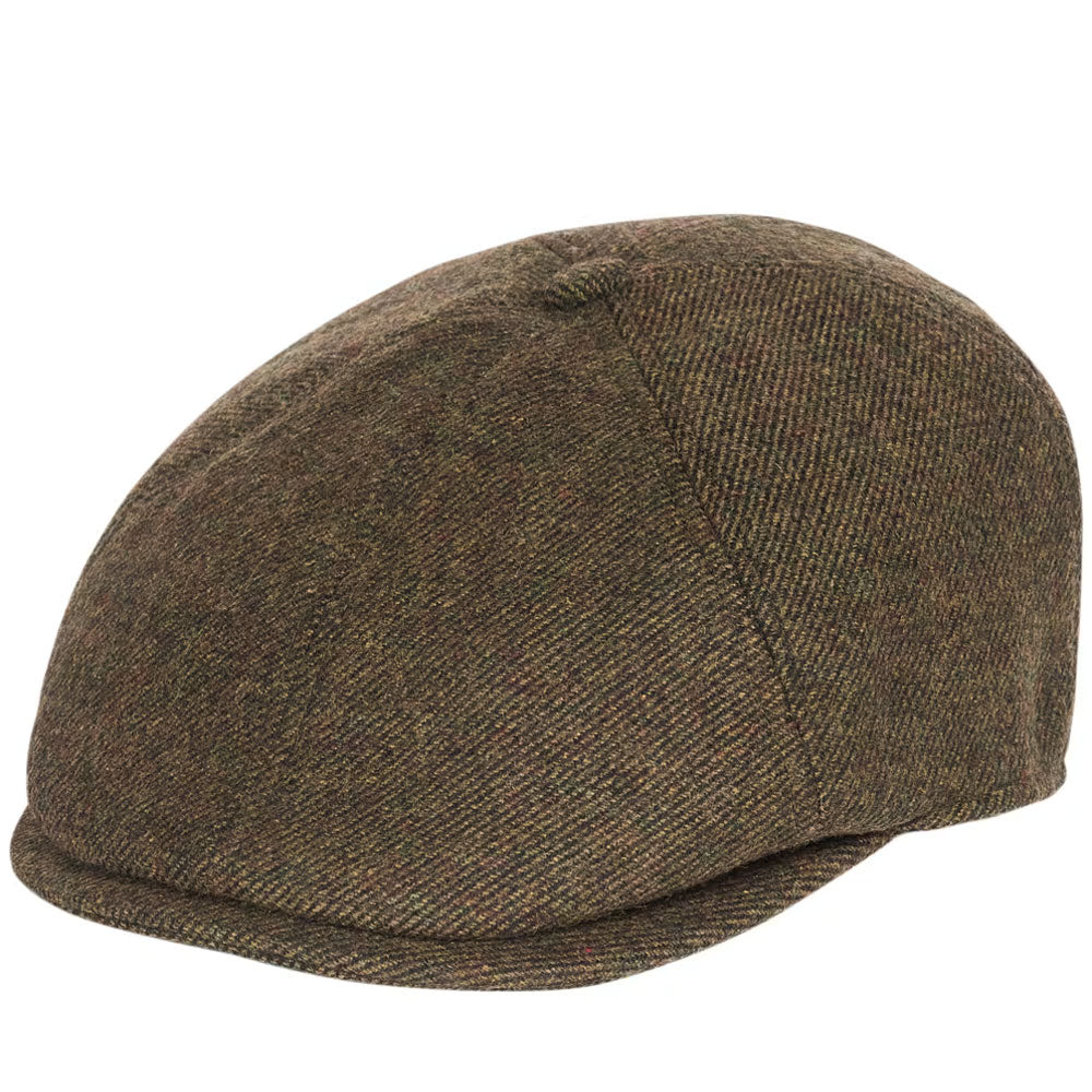 Barbour Claymore Bakerboy Cap Olive Twill