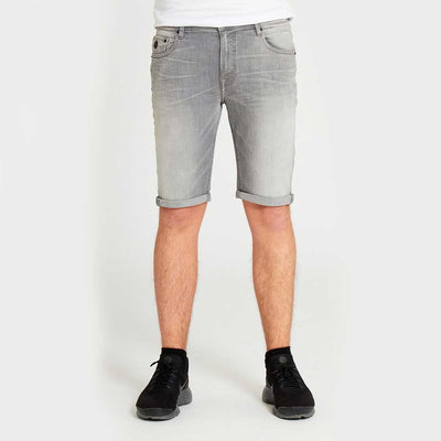 DML Jeans Carbon Denim Short In Mid Grey