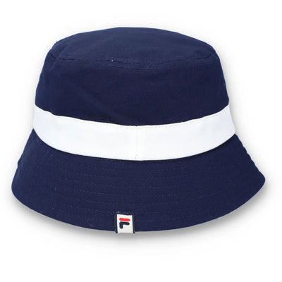 Fila Vintage Tabbs Bucket Hat Navy