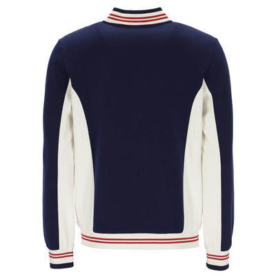 Fila Vintage Settanta Baseball Track Top Navy / Gardenia / Red
