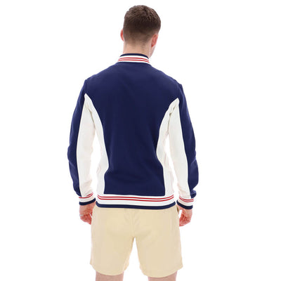 Fila Vintage Settanta Baseball Track Top Navy / Gardenia / Red