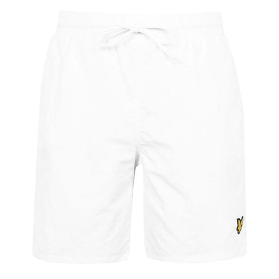 Lyle & Scott Men's Plain Swim Shorts White