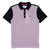 Mish Mash Baron Navy and Pale Red Short Sleeve Polo Shirt