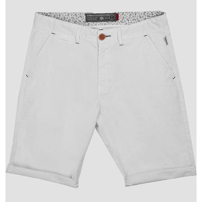 Mish Mash Weymouth Mid Stretch Chino Shorts Light Grey