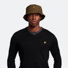 Lyle & Scott Cotton Twill Bucket Hat Olive