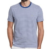 Original Penguin Double Knit Stripe T-shirt Limoges Blue