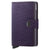 Secrid Miniwallet Crisple Purple Leather Wallet