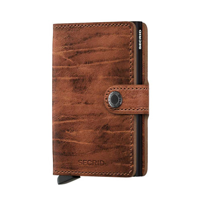 Secrid Miniwallet Dutch Martin Whiskey Leather Wallet