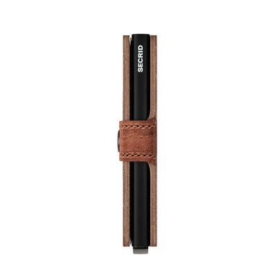 Secrid Miniwallet Dutch Martin Whiskey Leather Wallet