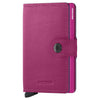 Secrid Miniwallet Crisple Fuchsia Leather Wallet