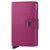 Secrid Miniwallet Crisple Fuchsia Leather Wallet