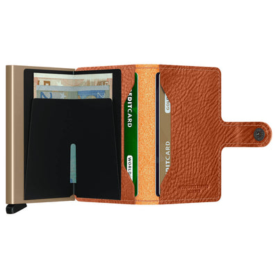 Secrid Miniwallet Veg Leather Wallet Caramello Sand