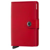 Secrid Miniwallet Original Red Leather Wallet