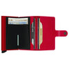 Secrid Miniwallet Original Red Leather Wallet