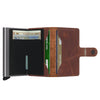 Secrid Miniwallet Vintage Brown Leather Wallet