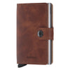 Secrid Miniwallet Vintage Brown Leather Wallet
