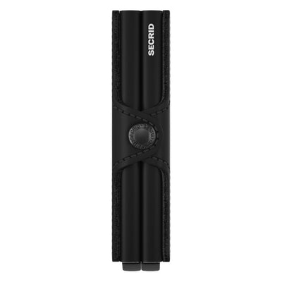 Secrid Twinwallet Matte Black Leather Wallet
