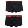 Superdry Organic Trunk Shorts Double Pack Black Multipack
