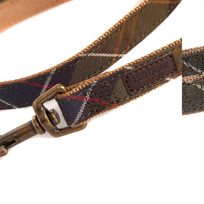 Barbour Webbing Tartan Dog Lead Classic Tartan